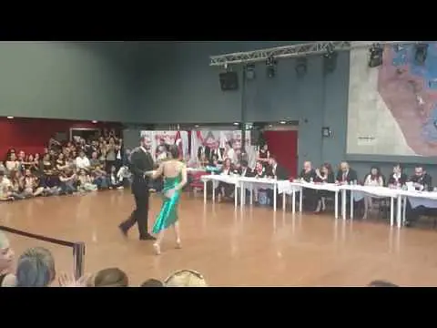 Video thumbnail for Kadir Yüceer & Gözde Nur Şahin. Paciencia / Juan D'Arienzo. Argentine Tango Championships, Turkey