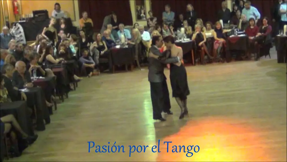 Video thumbnail for AURORA LUBIZ y JONATHAN SPITEL Bailando el Tango MI DOLOR en YIRA YIRA MILONGA