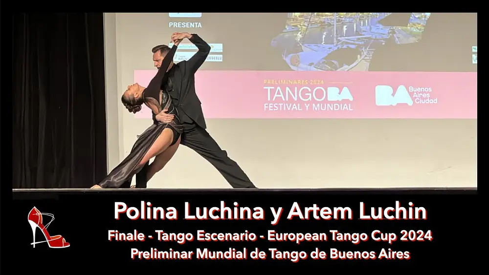 Video thumbnail for Polina Luchina y Artem Luchin - Libertango - European Tango Cup 2024