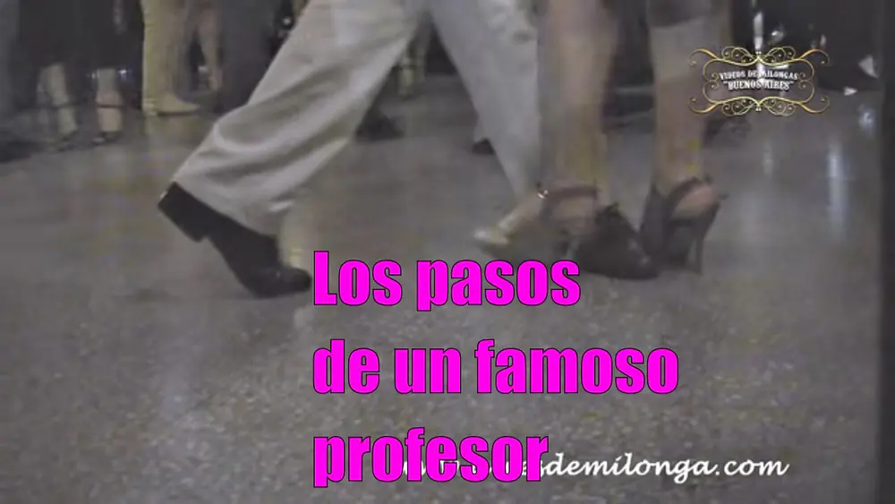 Video thumbnail for Para aprender y disfrutar pasos de tango baile, Demian Garcia