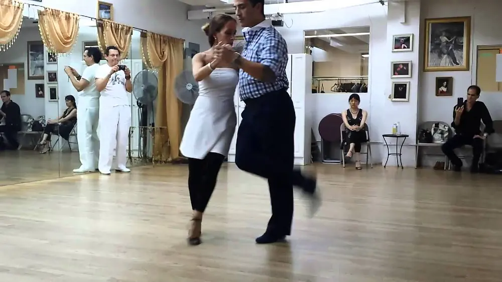 Video thumbnail for Argentine tango workshop:Vals - Leandro Oliver & Laila Rezk - Alma Dolorida & El Puntazo