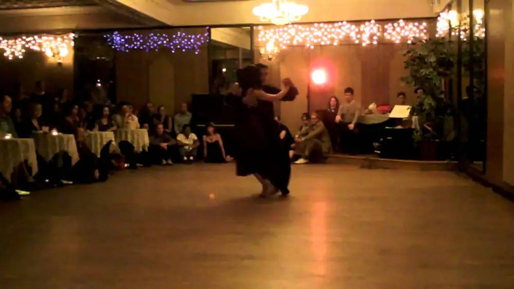 Video thumbnail for Oscar Mandagaran & Georgina Vargas @ Ukranian Rest. NYC (2)