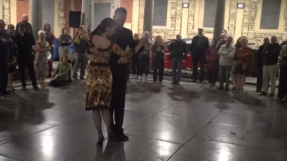 Video thumbnail for demo 2/3 Aurore Chadoin & Maximiliano Colussi @ Vieille Bourse Lille: MILONGA