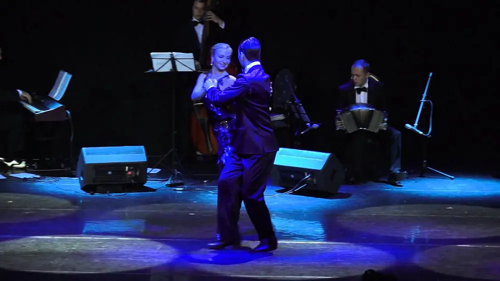 Video thumbnail for Solo Tango Orquesta, Dmitry Krupnov & Sofia Seminskaya,  Milonguero Nights festival 2014, Moscow