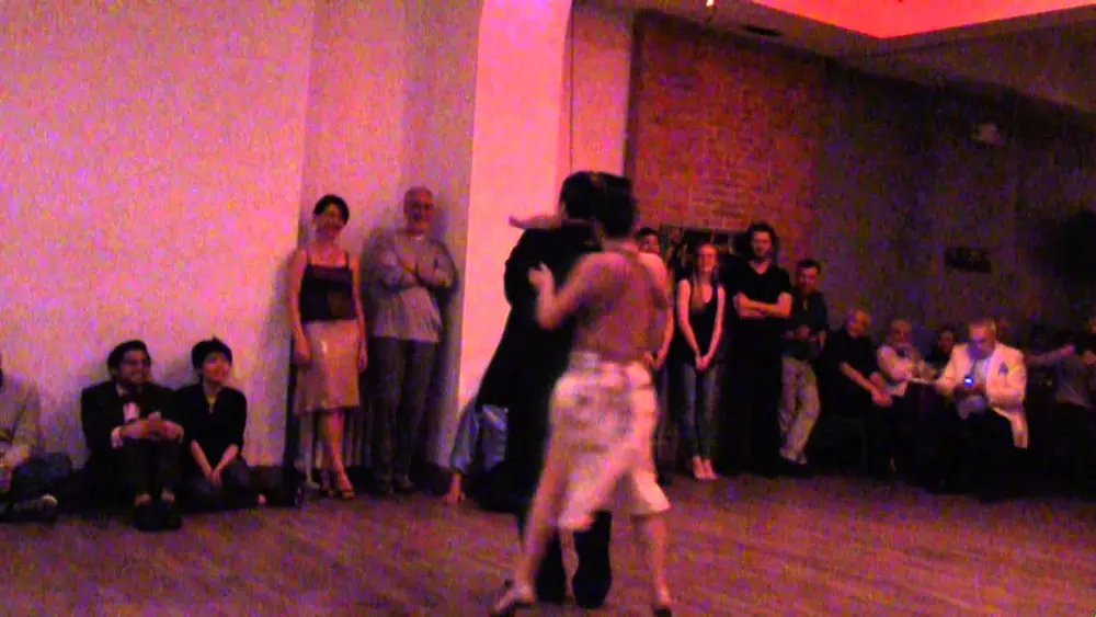 Video thumbnail for Daniela Pucci, Luis Bianchi and Baby Francesca at La Nacional in New York City: Milonga