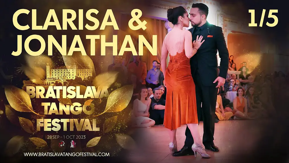Video thumbnail for Jonathan Saavedra & Clarisa Aragon @Bratislava Tango Festival 2023 1/5 - Para Lucirse