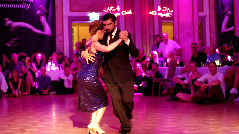 Video thumbnail for German Ballejo and Magdalena Gutierrez, milonga