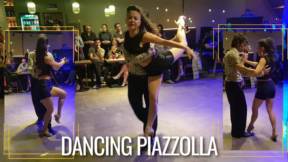 Video thumbnail for Bailando tango de Piazzolla, Erika Lopez, Pablo Alvarez, Muy Lunes Milonga 2023
