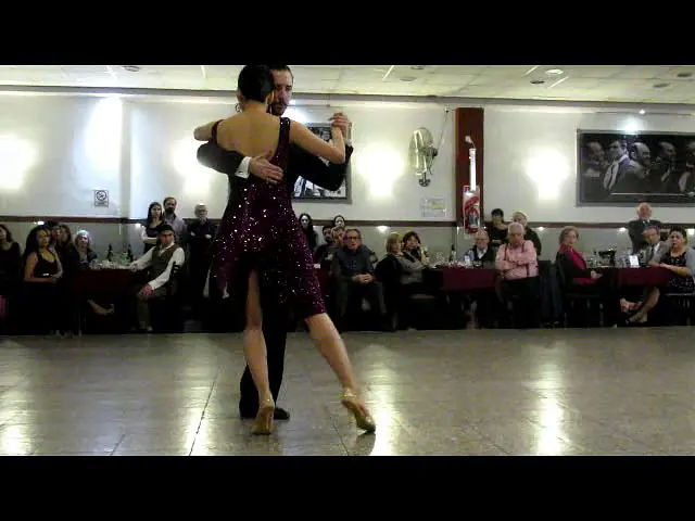 Video thumbnail for En Milonga La Baldosa bailan, Kei Hasegawa y German Landeira 19-07-2019