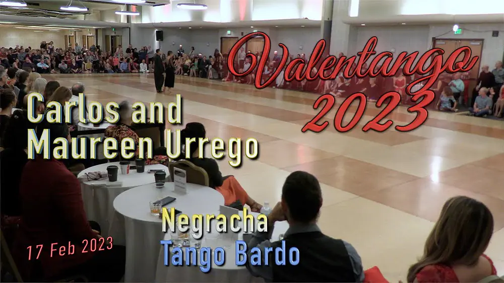 Video thumbnail for Negracha - Tango Bardo - Carlos & Maureen Urrego - ValenTango 2023