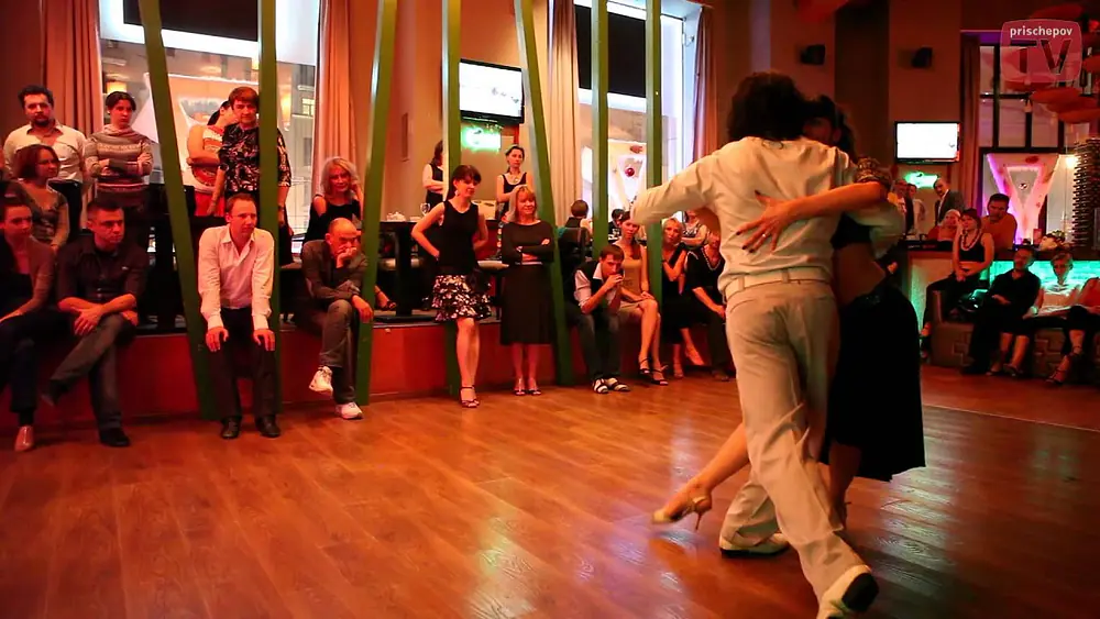 Video thumbnail for Celeste Medina & Rodrigo Fonti, 3, Prischepov Milonga "ZBar", Moscow, Russia, 9.12.2012