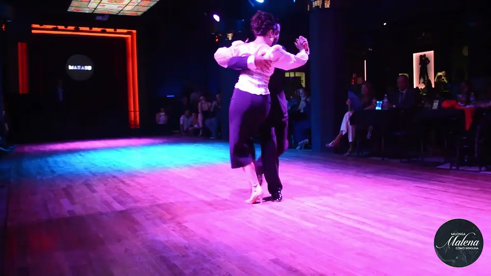 Video thumbnail for Magdalena Myszka & Ezequiel Mendoza en Milonga Malena "COMO NINGUNA"!! 1/3