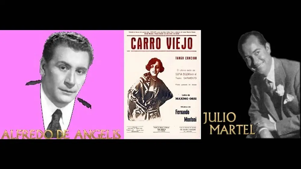 Video thumbnail for Carro Viejo - Alfredo De Angelis c. Julio Martel (13-12-1949)