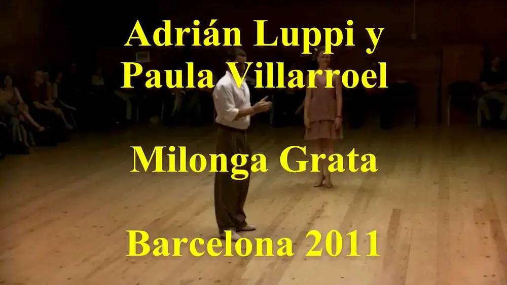 Video thumbnail for Adrián Luppi y Paula Villarroel