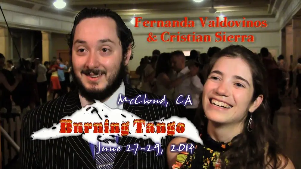 Video thumbnail for Cristian Sierra & Fernanda Valdovinos, Argentine Tango Instructors