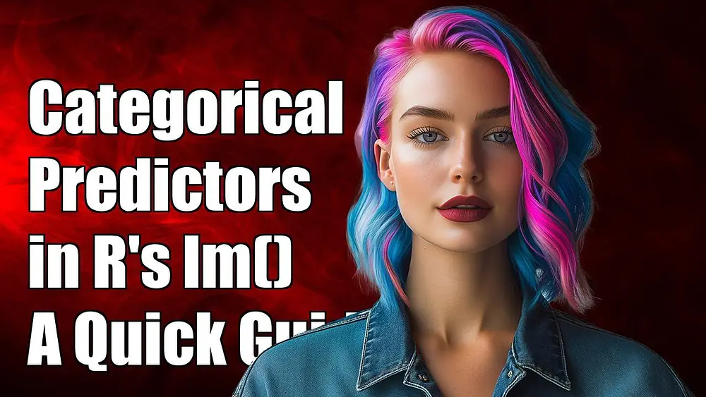 Video thumbnail of Understanding Categorical Predictors in R's lm() Function: A Guide