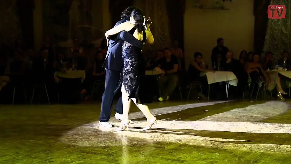 Video thumbnail for Julio Balmaceda & Corina de la Rosa, 4-2, Sexteto Milonguero, TangoCity Moscow 2013