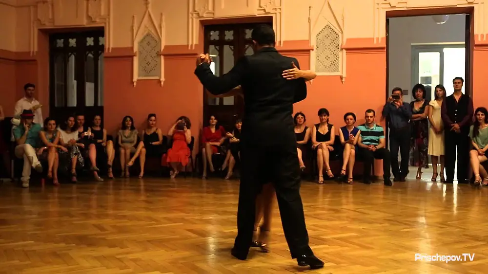 Video thumbnail for Frank Obregón & Jenny Gil, 1-4, Tbilisi International Tango Festival Aromas 2015