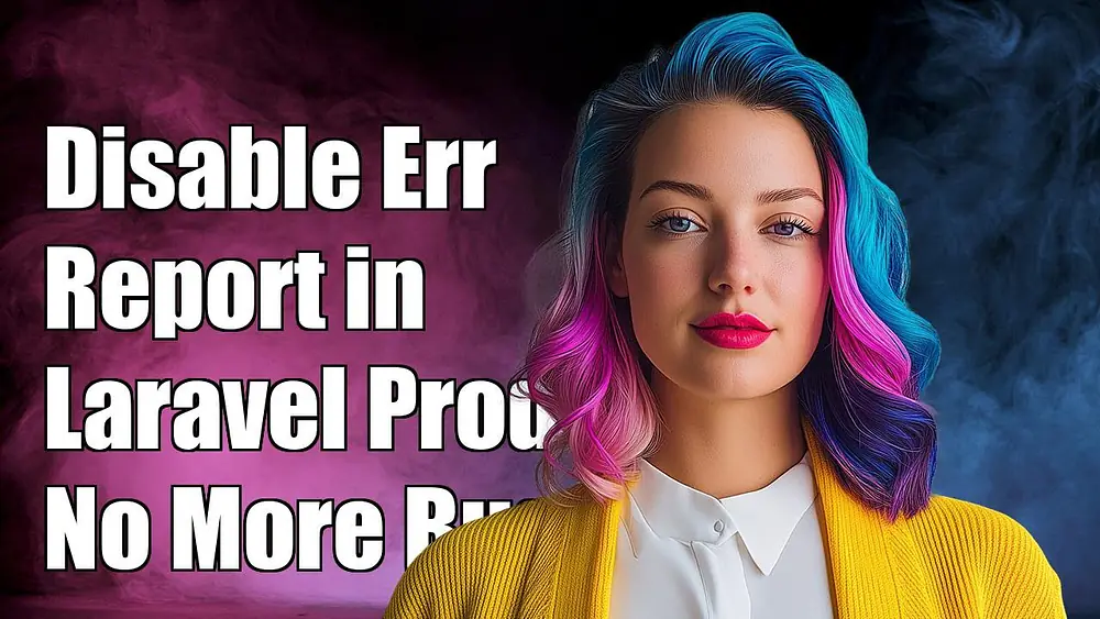 Video thumbnail of How to Disable Error Reporting in Laravel for Production Environments