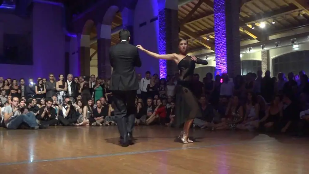 Video thumbnail for Agustina Berenstein and Rodrigo Palacios perform at Zucca Tango Festival in Milan 1/3