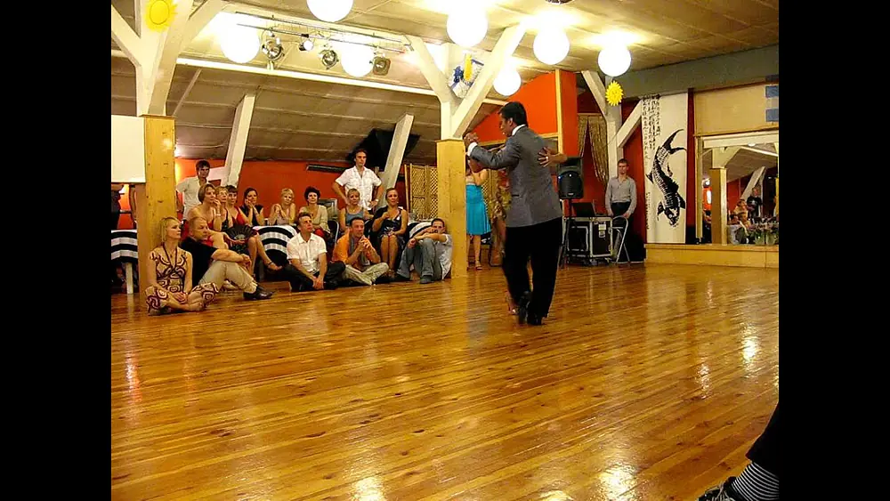 Video thumbnail for Roxana Suarez & Sebastian Achaval 1.4. Riga Tango Fiesta 2011.AVI