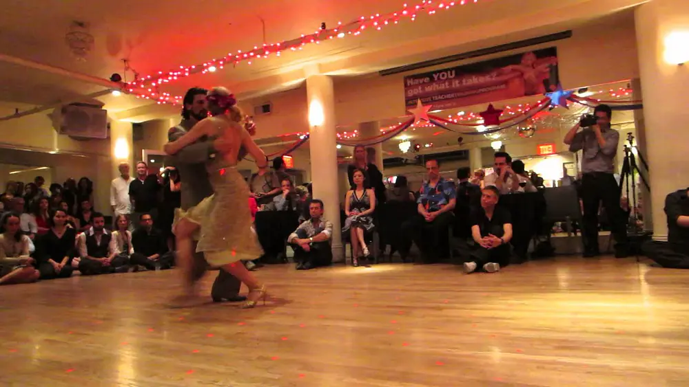 Video thumbnail for Eugenia Parrilla and Yanick Wyler @ Tango Nocturne performance 1 NYC 2015