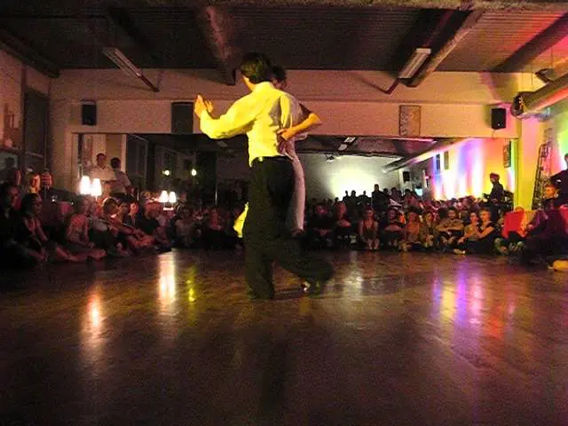 Video thumbnail for Dominic Bridge and Sigrid Van Tilbeurgh Tango - Sacre Milonga - Paris 4/4