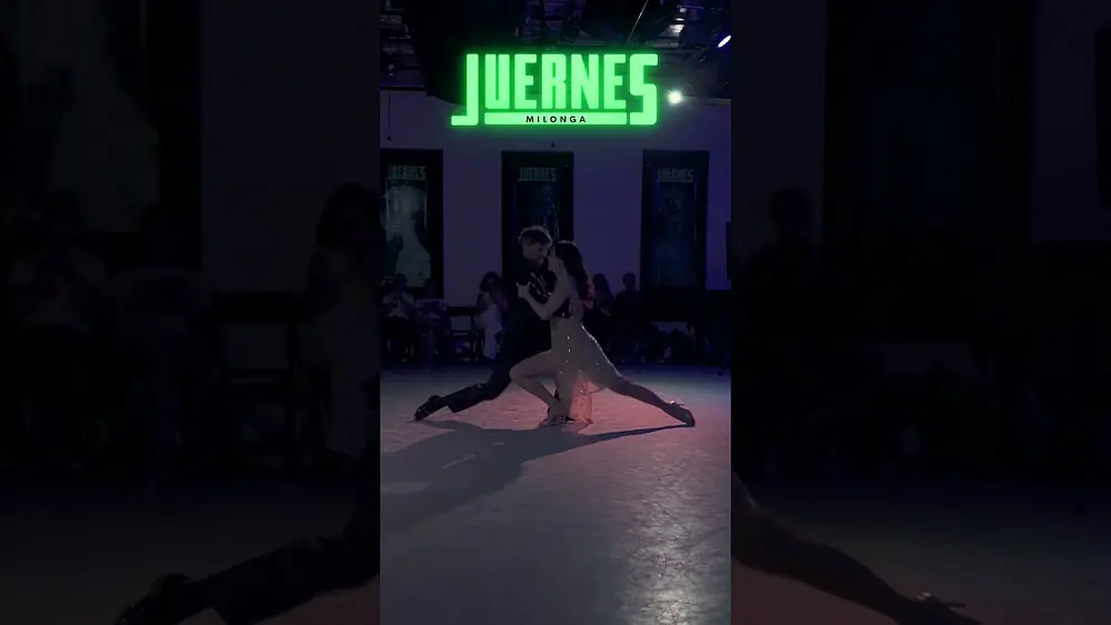 Video thumbnail for CECILIA COPELLO Y DIEGO AMORÍN EN JUERNES MILONGA