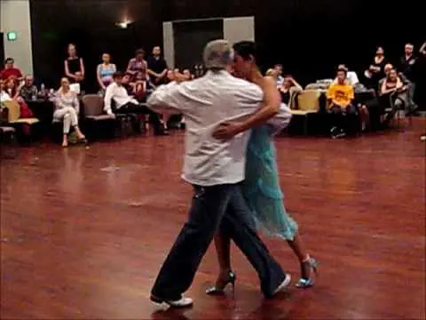 Video thumbnail for Tango Performance: Homer & Cristina Ladas at ASU in 2011