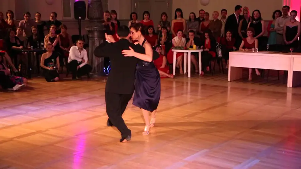 Video thumbnail for Esteban Moreno & Claudia Codega, Tango Day Ball at Tangomania, St.Petersburg, 12/12/2014