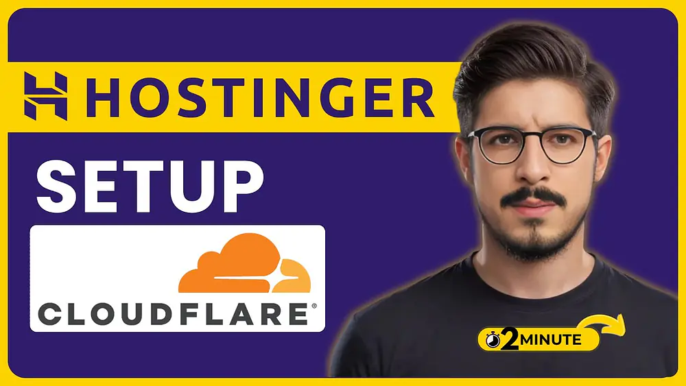 Video thumbnail of Hostinger Cloudflare Setup 2025 | How To Setup FREE Cloudflare CDN To Hostinger | Cloudflare Dns