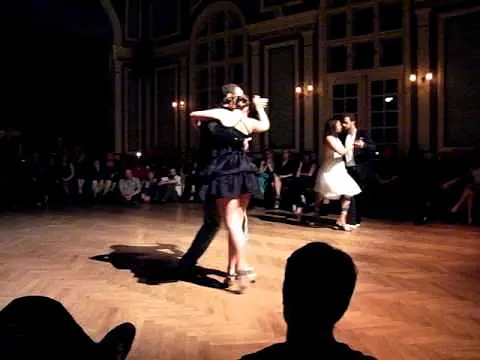 Video thumbnail for Tangokompaniet - Show Anna Sol & Daniel Carlsson & Samira & Riku, waltz, Tango on Iceland 2010..AVI