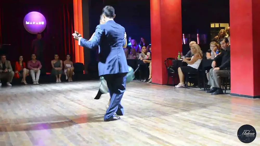 Video thumbnail for Virginia Gomez & Christian Marquez en Milonga Malena "COMO NINGUNA"!!! 3/4