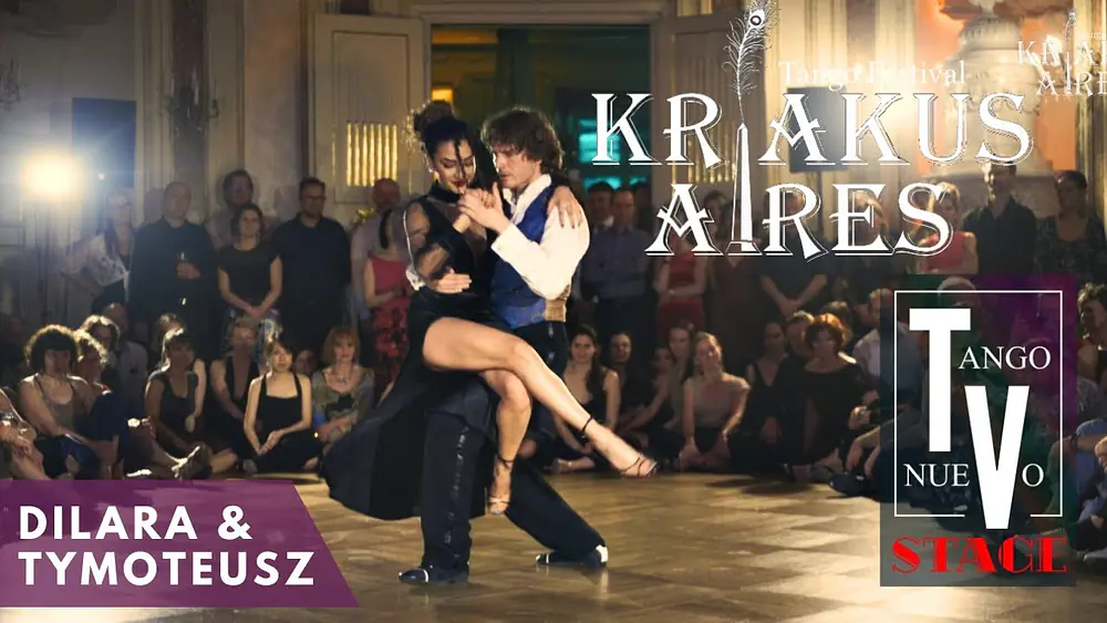 Video thumbnail for Tymoteusz Ley and Dilara Ögretmen - 4/5 Krakus Aires Tango Festival 2024