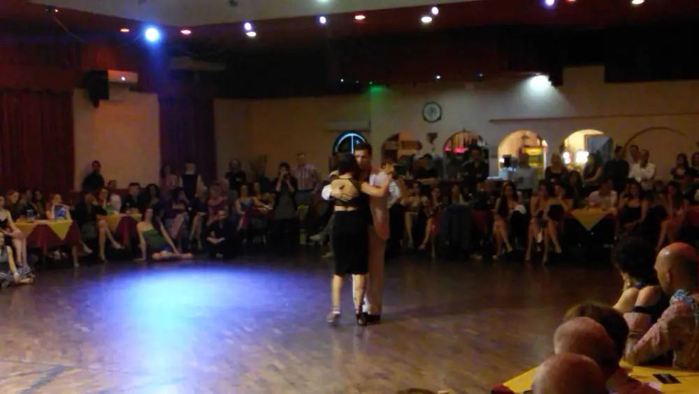 Video thumbnail for Esibizione di  Natasha Lewinger and Eric Lindgren serata del Wonder Tango Napoli - Club Majestic