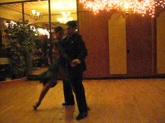 Video thumbnail for Tanya Gutierrez & Edwin Cardenas in New York from Colombia at La Milonga Rosa