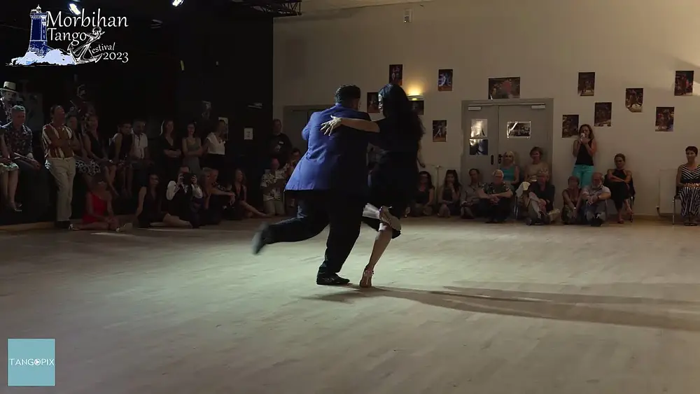Video thumbnail for Cynthia Palacios & Sebastián Bolivar dance Osvaldo Pugliese   De Floreo