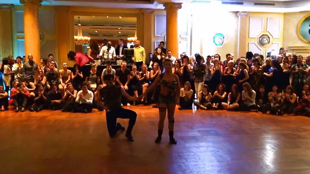 Video thumbnail for Salsa: Ricco Chegue and Sandy - Salsa de Colores, 8/2/2014, Metropolitan Salsa Brussels