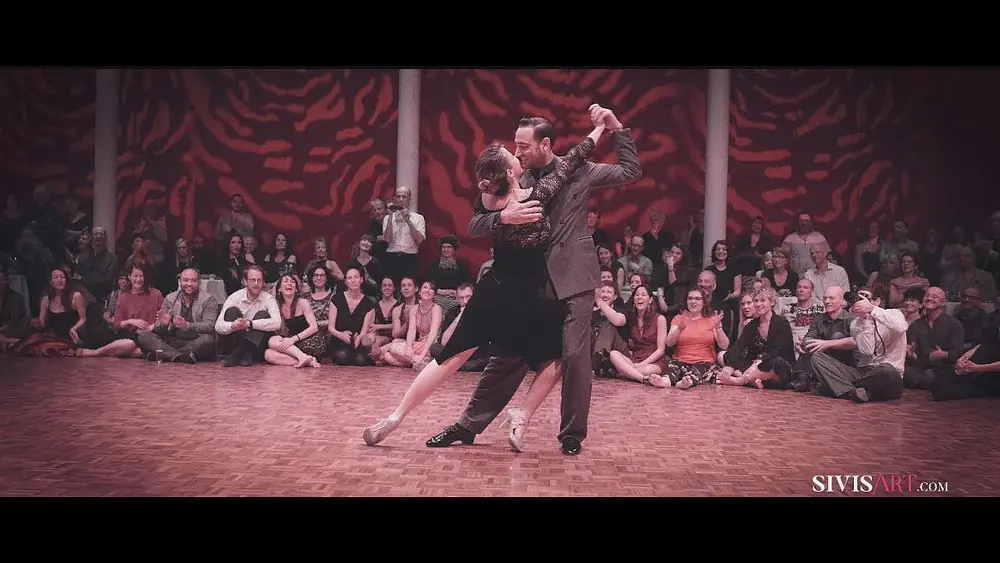 Video thumbnail for Stéphanie FESNEAU & Fausto CARPINO - No hay tierra como la mia - Tango exhibition by Sivis’Art