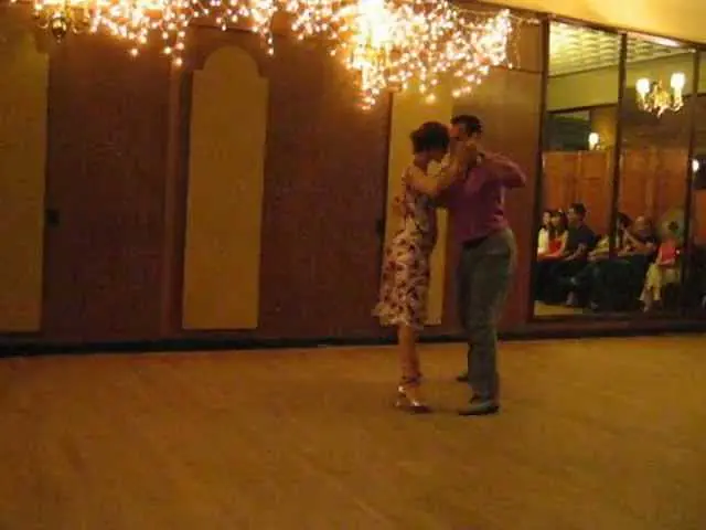 Video thumbnail for Claudia Codega & Esteban Moreno at La Milonga Rosa