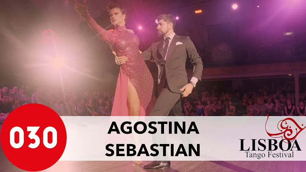 Video thumbnail for Agostina Tarchini and Sebastian Jimenez – Cristal at Lisbon Tango Festival 2024