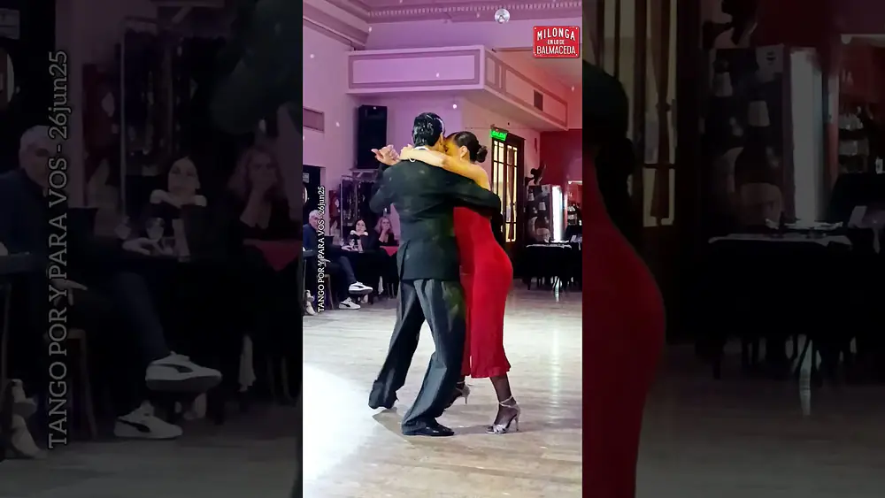 Video thumbnail for Reel 1 Recuerdo (Pugliese) Celeste Roldan y Julio Altez. En lo de Balmaceda Milonga 26jun25