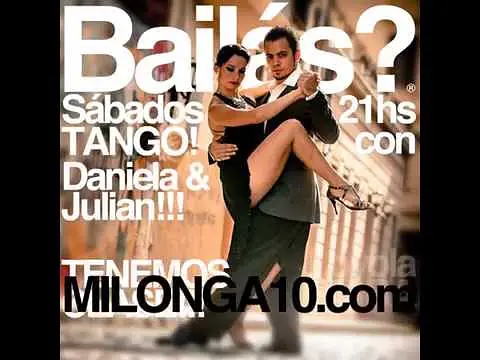 Video thumbnail for Julián Vilardo y Daniela Barría en MILONGA10.com