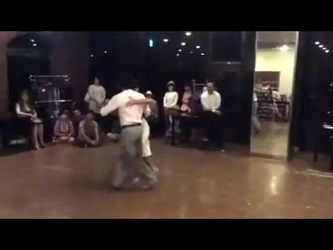 Video thumbnail for Andres Sautel and Celeste Medina dancing milonga 2014