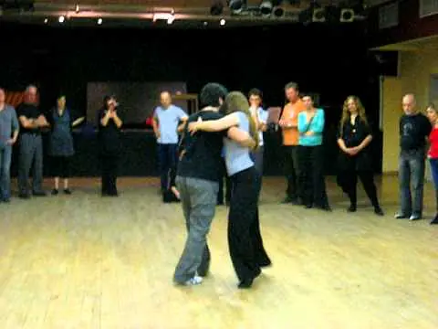 Video thumbnail for Ariadna Naveira and Fernando Sanchez. "Milonga" workshop. 22.03.2011, Tel Aviv