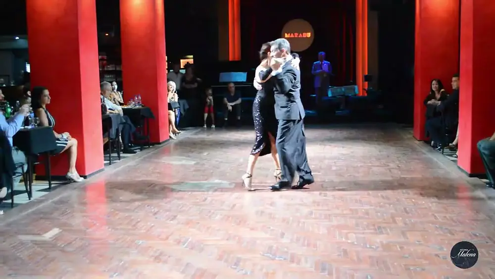 Video thumbnail for Juan Amaya & Valentina Garnier en Milonga Malena - Marabu !!4/4