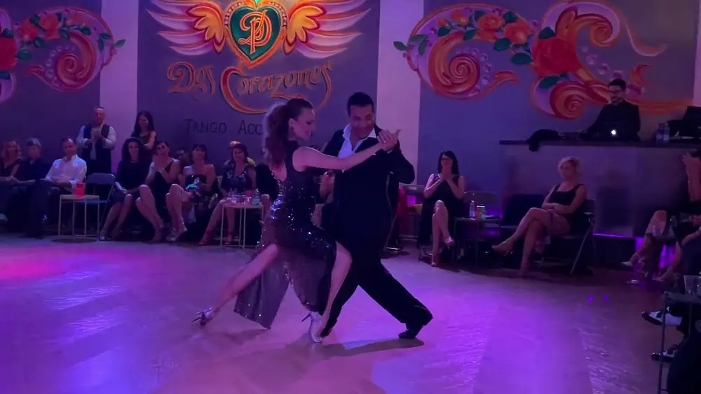 Video thumbnail for Mariana Casagrnade & Daniel Oviedo 4/4 - 2 Corazones Tango Accademia Rimini 15/11/2019