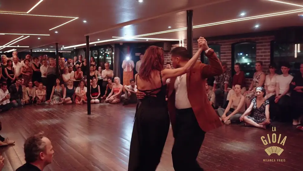 Video thumbnail for MOIRA CASTELLANO & OCTAVIO FERNANDEZ (4/5) @ Milonga LA GIOIA, Paris