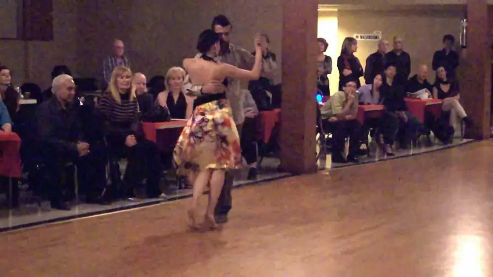 Video thumbnail for Alejandra Orozco & Luciano Brigante - tango vals at Libertango in Vancouver