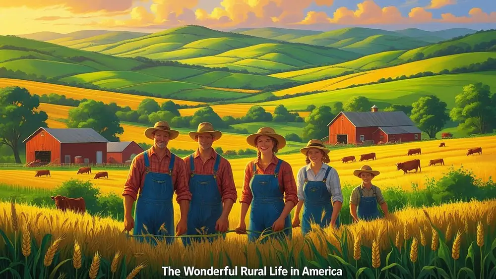 Video thumbnail of "The Wonderful Rural Life in America – Don’t Forget to Subscribe to the Channel"